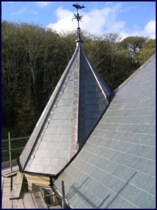 A Hotel in Re-Constituted Slate in Scotland